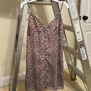 Leopard print sundress